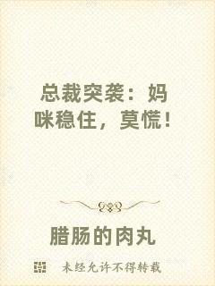 總裁突襲：媽咪穩(wěn)住，莫慌！